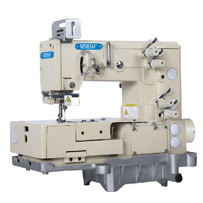 QS-1302-4W 1か2の針の平面二重鎖ステッチのpicottingミシンの産業ミシン